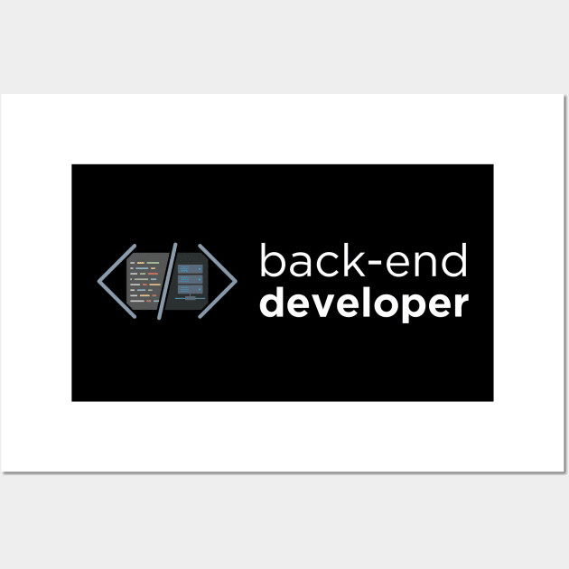 Developer Back-end Wall Art by thedevtee